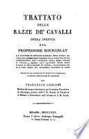 Trattato delle razze dè cavalli