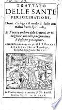 Trattato delle sante peregrinationi