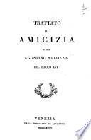 Trattato di amicizia di Don Agostino Strozza del secolo 16