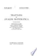 Trattato di analisi matematica