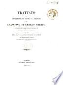 Trattato di architettura civile e militare