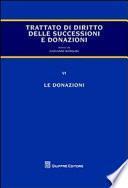 Trattato di diritto delle successioni e donazioni: Le donazioni