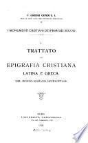 Trattato di epigrafia cristiana