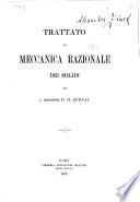 Trattato di meccanica razional dei solidi