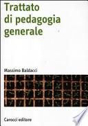 Trattato di pedagogia generale