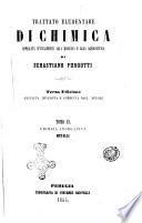 Trattato elementare di chimica applicata specialmente alla medicina e alla agricoltura di Sebastiano Purgotti