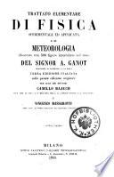 Trattato elementare di fisica sperimentale (etc.)