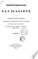 Trattato elementare di navigazione di Arcangelo Scotto Lachianca