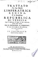 Trattato fra Sua Maestà l'Imperatrice Regina e la Serenissima Repubblica di Venezia sopra lo stabilimento de' limiti ed altre controversie private miste vertenti fra il Cremonese, il Lodigiano e la Giara d'Adda da una parte e il Cremasco dall'altra parte