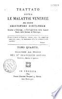 Trattato sopra le malattie veneree