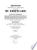 Trattato teorico e pratico dell'arte di edificare