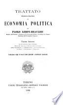 Trattato teorico-pratico di economia politica