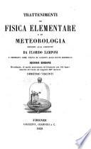 Trattenimenti di fisica elementare e di meteorologia offerti alla gioventù da Florido Zamponi
