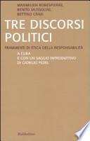 Tre discorsi politici