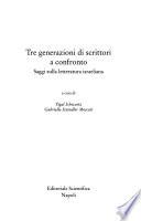 Tre generazioni di scrittori a confronto