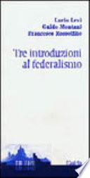 Tre introduzioni al federalismo