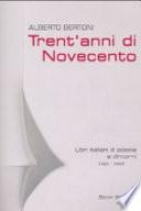 Trent'anni di Novecento