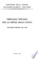 Tribunale speciale per la difesa dello Stato