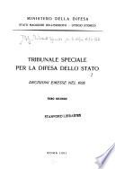 Tribunale speciale per la difesa dello Stato