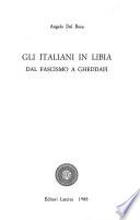 Tripoli bel suol d'amore, 1860-1922