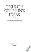 Triumph of Lenin's Ideas