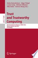 Trust and Trustworthy Computing