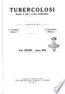 Tubercolosi giornale di studi e di lotta antitubercolare