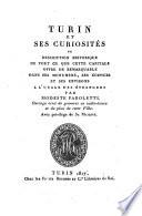 Turin et ses curiosités (rist. anast. 1819)