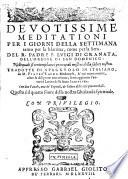 (Tutte l'opere, nuovamente tradotte di spagnuolo in italiano). (tit. fict.)