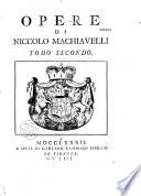 Tutte le opere di Niccolò Machiavelli