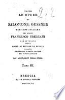 Tutte le opere di Salomone Gessner