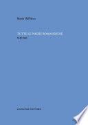 Tutte le poesie romanesche