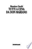 Tutti a cena da don Mariano