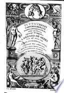 Tutti I Trionfi, Carri, Mascherate, O Canti Carnascialeschi