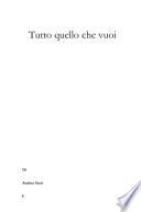 Tutto quello che vuoi