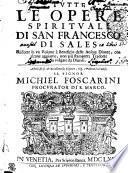 TVTTE LE OPERE SPIRITVALI