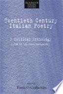 Twentieth-century Italian Poetry