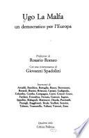 Ugo La Malfa, un democratico per l'Europa