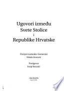 Ugovori između Svete Stolice i Republike Hrvatske