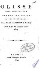 Ulisse nell'isola di Circe