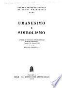 Umanesimo e simbolismo