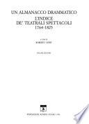 Un almanacco drammatico
