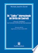 Un Codice internazionale del diritto dei contratti
