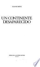 Un continente desaparecido