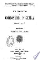 Un decennio di Carboneria in Sicilia (1821-1831).