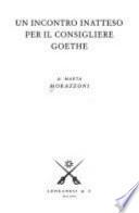 Un incontro inatteso per il consigliere Goethe