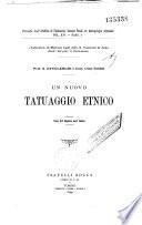Un nuovo Tatuaggio etnico