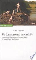 Un rinascimento impossibile