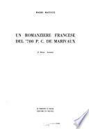Un romanziere francese del '700: P.C. de Marivaux