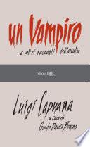 Un vampiro e altri racconti dell'occulto